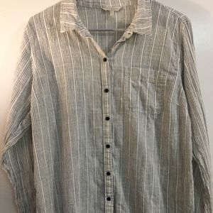 Lucky Brand Button-Up Shirt - Size Large